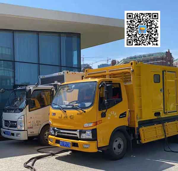 向阳街道出租发电车